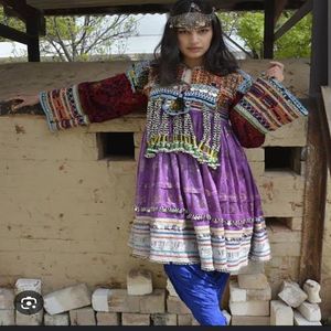 Vestido tradicional afgano de alta calidad hecho a medida para mujer con tarifa al por mayor 2025 - Product Image 6