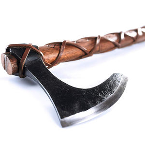 Wholesale Customized Top Quality OEM ODM Service Handmade Carbon Steel <b>Axe</b> with Beautiful <b>Wood</b> Handle Design Industrial Grade - Product Image 3