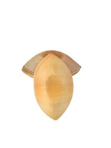 Areca Mini bols jetables en feuille de palmier 4.5x2.5 pouces en forme d'œil robuste pour les mariages Matériau en papier d'emballage rétractable - Product Image 4