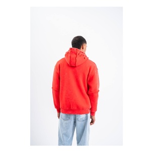 Sweats à capuche personnalisés brodés pour hommes et garçons Sweatshirts Plus Size Oversized Streetwear 100% Cotton Pocket Design Winter - Product Image 2