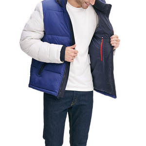 Chaqueta de Invierno Acolchada para Hombre, Personalizada OEM, con Cuello Alto, Impermeable y con Cierre |   Fabricantes Profesionales - Product Image 4