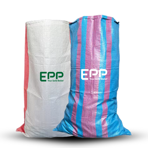 Sac tissé en PP vide en gros 25kg 50kg 100kg Sac en polypropylène pour l'emballage du blé, du grain, du maïs, de la farine, du sucre, du riz - Product Image 5