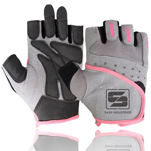 <b>Men</b> Women Fitness Workout Heavy Weightlifting Hans Safety Leather Weightlifting Gloves Customized Gym Gloves - Product Image 5