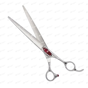 Tijeras de Peluquería Canina Profesionales de Acero Inoxidable de 8 Pulgadas, Marca Privada, Modernas, para Exteriores, Hechas a Mano - Product Image 4