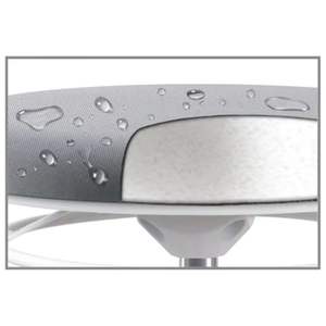 Round <b>cover</b> counter height modern wobble stool - Product Image 2