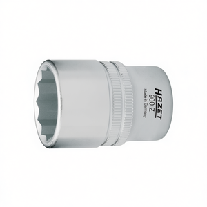 Hazet 1/2'' <b>12</b>-<b>Point</b> Square <b>Socket</b> with Traction Profile and Knurling in Inches - Product Image 3