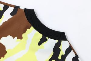 Sudadera con estampado de manga larga para mujer, jersey de cuello redondo con estampado de camuflaje, ropa para Parte Superior Femenina - Product Image 3