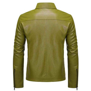 2025 Original veste en cuir véritable en gros personnalisé nouveau Style meilleure vente Vintage haute qualité coupe-vent hommes veste en cuir - Product Image 6