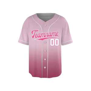 Camiseta de Béisbol Deportiva de Secado Rápido, 100% Poliéster, Personalizable con Nombre de Equipo, Venta al Por Mayor OEM/ODM - Product Image 1