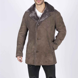 2025 última chaqueta de estilo motorista para hombre, piel de oveja Original de la mejor calidad, último diseño Vintage, producto OEM de cuero genuino - Product Image 1