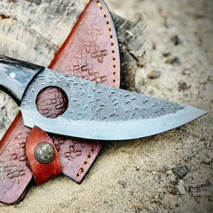 Cuchillo de caza de acero de alto carbono de calidad superior con mango de Micarta Cuchillo de Skinner de agarre cómodo para exteriores de alta dureza - Product Image 3