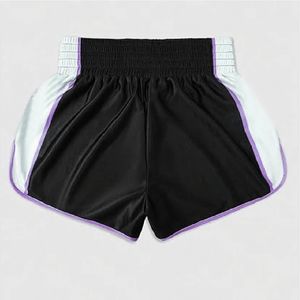 กางเกงขาสั้นชกมวยแบบสั้นสำหรับมวยไทยกางเกงขาสั้นสำหรับต่อสู้กางเกงขาสั้นแบบซับลิเมชันสำหรับมวยไทย - Product Image 2