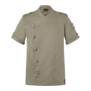 เสื้อเชฟ ROCK CHEF Stage2 รุ่นพรีเมียม พร้อมอุปกรณ์เสริมสำหรับงานโปรโมชั่น - Product Image 1