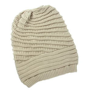 Womens Satin Lined Knit <b>Beanie</b> Hat Soft Acrylic Winter Hats for Women Men Warm <b>Slouchy</b> Cuffed <b>Beanie</b> Hat for Travel - Product Image 5