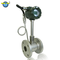 Medidor de Flujo Vortex KY CE para Vapor, Gas y Líquido, Medidor de Flujo Digital 4-20mA RS485 Modbus, Alta Precisión ±1.0%, Tubería Industrial