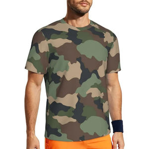 T-shirt à manches longues en polyester 100% personnalisé Camo pour l'extérieur Séchage rapide et respirant pour la chasse Disponible en différents modèles - Product Image 4
