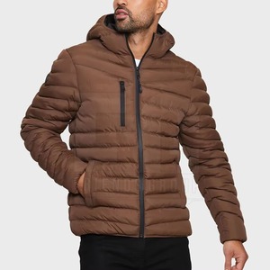 Veste matelassée à capuche pour homme grande taille, imperméable, en toile, pour l'hiver, personnalisable, pour la chasse et les activités de plein air, modèle 2025, best-seller - Product Image 1