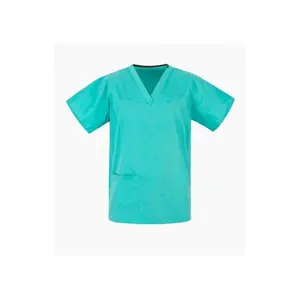 GOTS Multicolor Unisex Short Sleeved Pharmacy Nurse Hospital Doctor Workwear Oral Dental Surgery Uniforms Medical Scrubs Sets