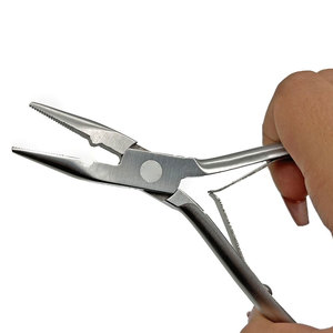 Alicates para extensiones de cabello de alta calidad con aguja Alicates para extensiones de cabello profesionales al por mayor con logotipo privado - Product Image 2