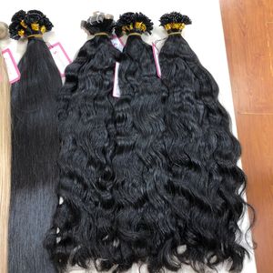 Prix usine 100% vierge chinois Remy cheveux Clip-in Extensions pointe plate cuticule alignée Machine Double trame droite Styles tous - Product Image 1