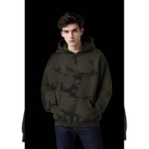 <b>Mens</b> <b>Black</b> <b>Tie</b> Dye Hoodie Fashion Streetwear Pullover Sweatshirt Soft Warm Cotton Fleece Long Sleeve Hoodies For <b>Mens</b> - Product Image 3
