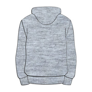 Sudadera con capucha Zeta Phi Beta Grey, mezcla de algodón Premium, ropa de hermandad griega, bordado personalizado Divine Nine HBCU Greek Life - Product Image 3