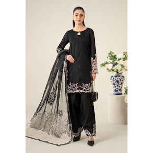 Meilleures ventes, Services OEM, Robe de soirée brodée pour dames, Offre Spéciale nouveau design, Robe décontractée légère pour femmes - Product Image 1