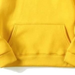เสื้อฮู้ดดี้สตรีทแวร์ผู้ชายสำหรับฤดูหนาว ผ้าฝ้ายฟลีซ 100% 300 กรัม มีกระเป๋า คุณภาพดีเยี่ยม สวมใส่สบาย สีพื้น ย้อมสีแบบดิจิตอล กันยับ - Product Image 2