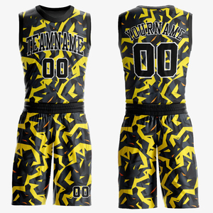 Uniformes de basket-ball en sublimation pour garçons, prix de gros 2025, en polyester, vêtements d'équipe, uniformes de basket-ball, service OEM - Product Image 3