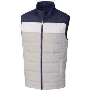 Gilet matelassé sans manches pour homme, coupe ajustée, col à capuche, personnalisé, imperméable, coupe-vent, respirant, écologique, hiver 2025 - Product Image 3