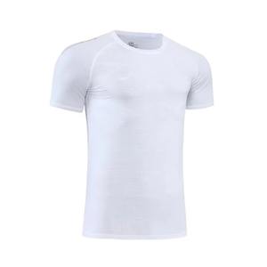 เสื้อยืดเข้ารูปพิมพ์ลาย 85% โพลีเอสเตอร์ 15% สแปนเด็กซ์ คอกลม กระชับ ระบายอากาศ แห้งเร็ว ป้องกันแบคทีเรีย สำหรับผู้ชาย ใส่ได้ในฤดูหนาว - Product Image 4