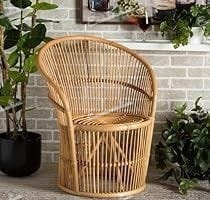 เก้าอี้หวายสำหรับรับประทานอาหารกลางแจ้งแบบทันสมัยสำหรับบ้านและห้องนั่งเล่นเก้าอี้หวายเฟอร์นิเจอร์ไม้ไผ่สำหรับใช้ในสวน - Product Image 2