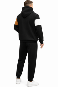 Conjunto Deportivo de Felpa para Hombre, Sudadera con Capucha y Pantalones Jogger, Corte Regular, Personalizable, Venta al Por Mayor, Ropa Deportiva Informal B2B - Product Image 5