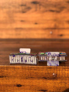 Pinzas para el pelo de cuero hechas a mano de estilo occidental accesorios para mujeres y niñas - Product Image 6