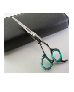 Ciseaux de coiffure professionnels J2 en acier inoxydable japonais, tranchants, pour droitiers, personnalisables (couleur et logo) - Product Image 1