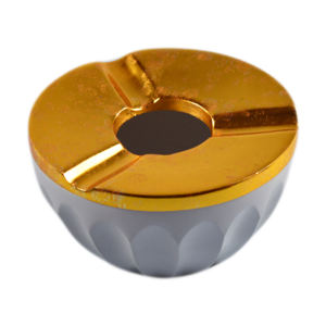 Diseñador de bandeja para fumar de metal sólido basado en soportes de forma redondeada y tres lados para decoración del hogar - Product Image 1