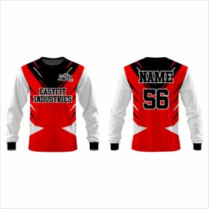 Camiseta de Manga Larga con Cuello Redondo para Hombre, de Alta Calidad, Tejido de Poliéster/Algodón, Ajuste Entallado, Transpirable, Servicio OEM, Informal - Product Image 5
