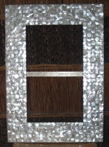 <b>Mirror</b> frame mop white pure SEASHELL JEWELRY Frame <b>mirror</b> Motive White pure 60x85cm - Product Image 4