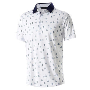 Polo con logotipo personalizado para hombre, fabricante OEM, manga corta, apto para tela de algodón y opciones de marca - Product Image 1