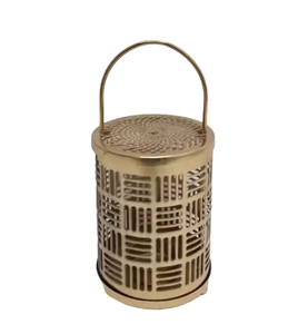 Linternas de metal dorado hechas a mano para decoración navideña del hogar, accesorio de iluminación colgante duradero a un precio atractivo - Product Image 4