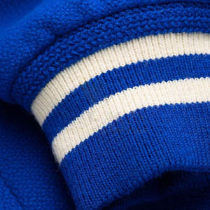 Vestes pour hommes OEM de haute qualité en tissu velours côtelé pour garder la chaleur blouson de baseball letterman pour hommes - Product Image 6