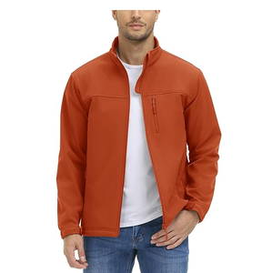 Logo personnalisé veste de pêche à fermeture éclair manteau imperméable hommes vestes étanches hiver chaud veste d'hiver pour homme - Product Image 3