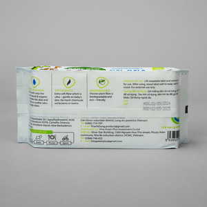 Toallitas húmedas compactas de tela no tejida respetuosas con el medio ambiente Baby Wow, toallitas de limpieza y refrigeración eficaces para bebés - Product Image 5