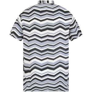 เสื้อฮาวายสำหรับผู้ชายแห้งเร็วเสื้อฮาวายพิมพ์ลายซับลิเมชันตามสั่งเสื้อชายหาดแบบกระดุมปิด - Product Image 2