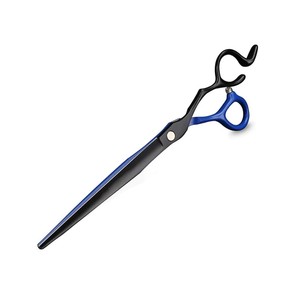 Venta al por mayor Tijeras para el cuidado del cabello Hoja recta afilada Color negro y azul Acero inoxidable Tijeras para el cuidado de mascotas Herramientas de belleza - Product Image 3