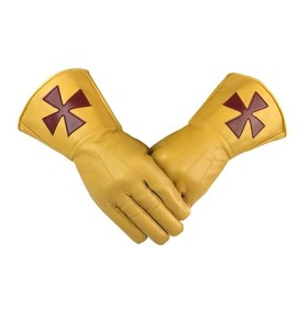 100% Cotton Custom Logo Design Leather Gloves for Masonic <b>Ski</b> Sports Daily Outdoor-Hand and Arm Protection - Product Image 1