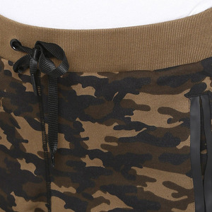 Pantalon de jogging camouflage personnalisé pour homme, coupe ajustée, cordon de serrage, tactique, extérieur, coton, polyester, poche zippée, OEM - Product Image 6