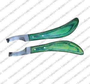 Nouveauté couteau à sabot en acier à haute teneur en carbone main gauche main droite pour outils de cheval maréchal-ferrant couteaux à sabot par TARIQ MFG CO CE ISO EU - Product Image 6