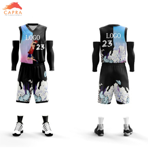 เครื่องแบบบาสเก็ตบอลสำหรับผู้ชายเครื่องแบบบาสเก็ตบอลดีไซน์ใหม่ - Product Image 2