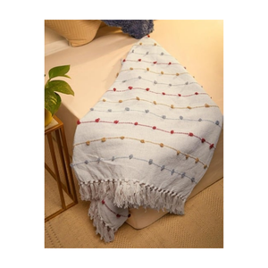 Brown Breathable Bamboo Viscose 50x60in Ribbed Texture Couch <b>Throw</b> With Smooth Drape Ideal For Multi Season Lightweight Decor - Product Image 6